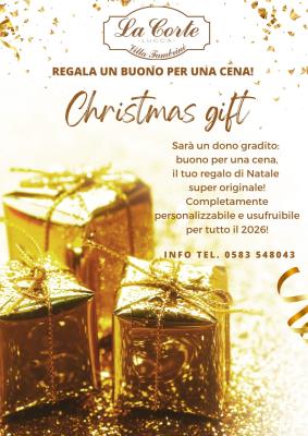 Regala un experience, una cena da noi!