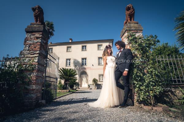 L'ingresso della Villa