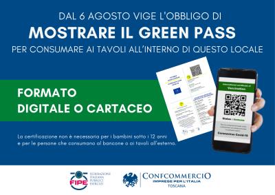 Misure anti-Covid 19 e Green pass rafforzato