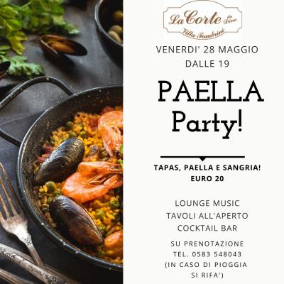 Paella Party! Venerdì 29 Maggio dalle 19